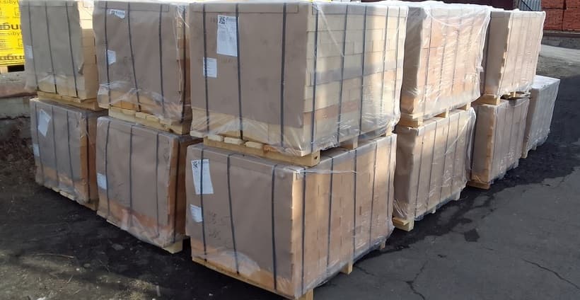 Поступление вагона с огнеупорным кирпичом ШБ-8/ ШБ-22 и ШБ-44