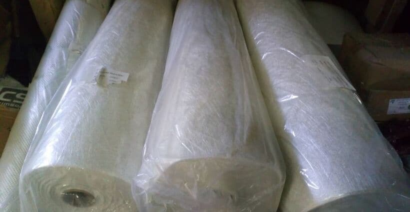 Стекломат плотностью 300, 450, 600 Ткань Ровинговая (Рогожа)