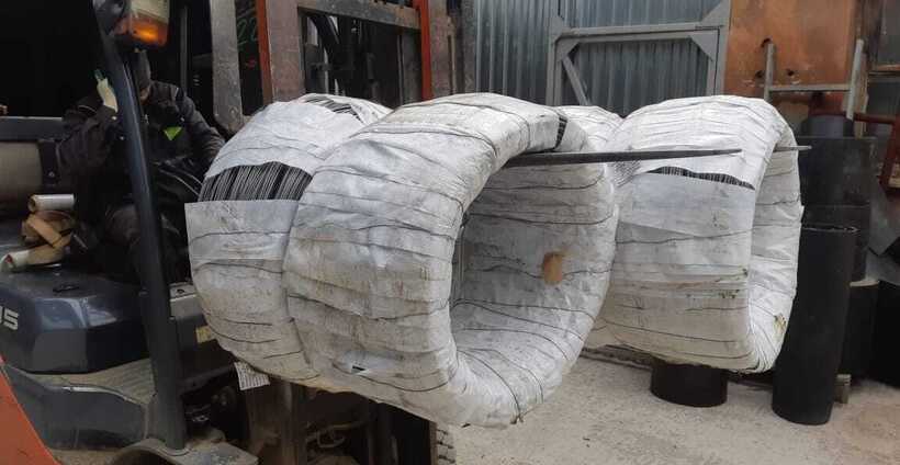 Поступление пружинной проволоки для сеток