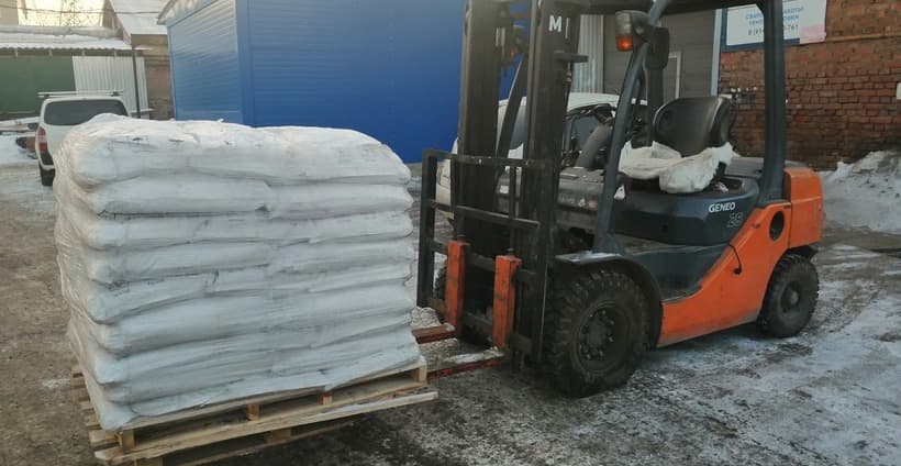 Поступление каустической соды