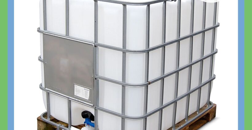 Промывка еврокубов!