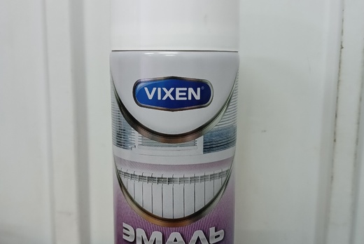 VIXEN эмаль для радиаторов отопления белоснежная