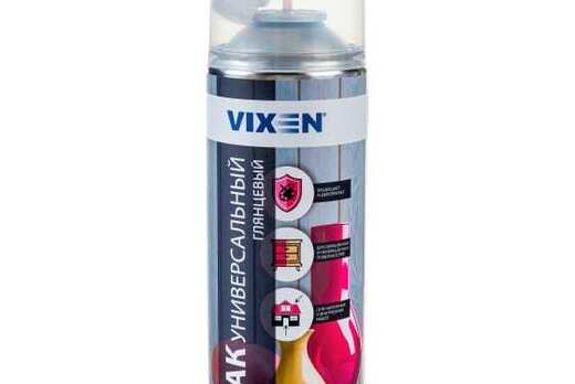 Лак универсальный глянцевый 520 мл. VIXEN