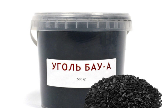 Уголь активный древесный марки БАУ-А ГОСТ 6217-74