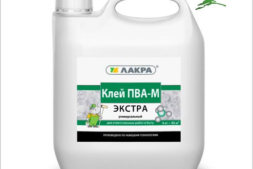 Клей ПВА-М Лакра универсальный Экстра Клей ПВА-М Лакра универсальный Экстра
