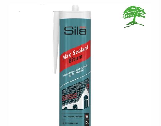 Герметик битумный для крыши Sila PRO Max Sealant, Bitum Герметик битумный для крыши Sila PRO Max Sealant, Bitum