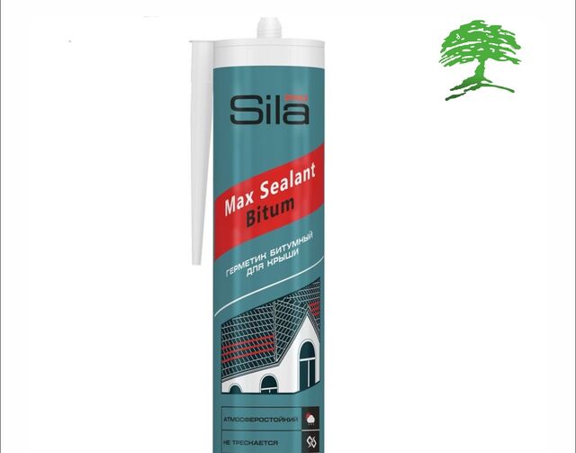 Герметик битумный для крыши Sila PRO Max Sealant, Bitum Герметик битумный для крыши Sila PRO Max Sealant, Bitum