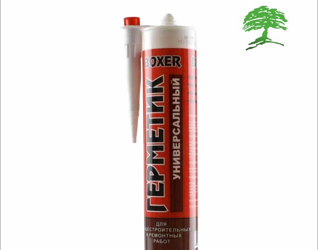 Герметик силиконовый универсальный бесцветный Boxer U