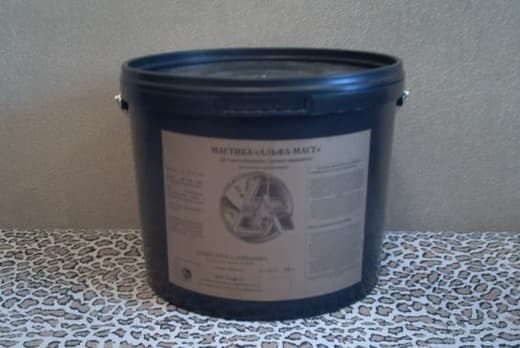 Мастика битумно-резиновая (холодного применения