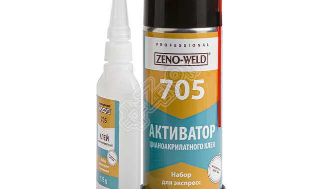 Активатор (ускоритель клея ZENO-WELD 705, 500 мл