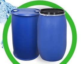 Бочка пластиковая б/у 227 литров Бочка пластиковая б/у 227 литров