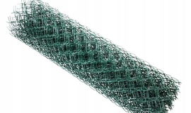 Сетка-Рабица в полимере (Цветная 1,0*10 м.