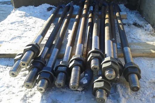 Изготовление фундаментных,анкерных болтов Изготовление фундаментных,анкерных болтов