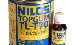 Клей NILOS TL -T 70 с отвердителем для холодной вулканизации