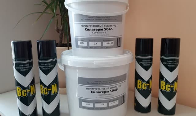 Полиуретан жидкий для изготовления форм Силагерм 5045 6030