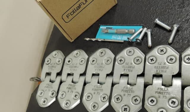 Шарнирное винтовое соединение Folla Furetto N-73 (аналог MLT-MS-55