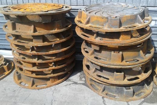 Люки чугунные канализационные тип Л,С,Т,ТМ