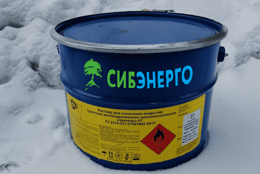 Цинккор-0,1 грунтовка