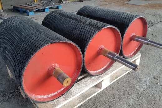 Натяжной барабан ленточного конвейера