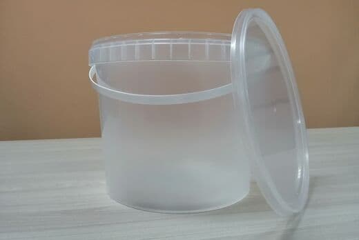 Ведро прозрачное 1 л.